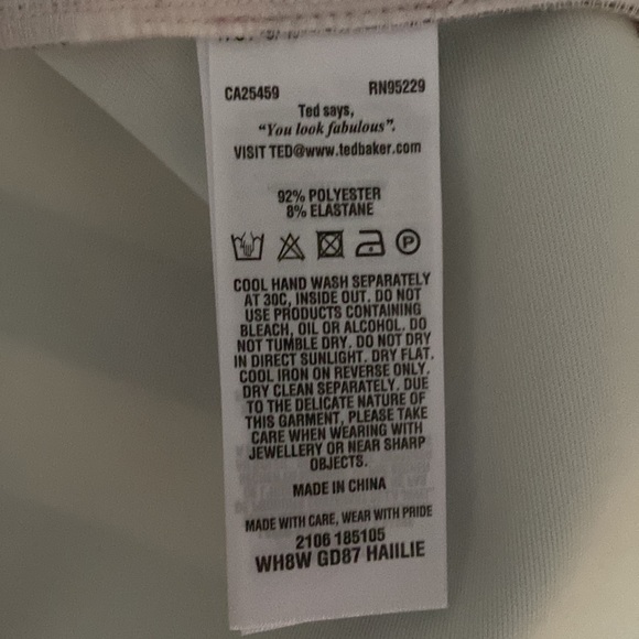 NWT Ted Baker Palace Gardens Skate Dress size 8 - Picture 13 of 13